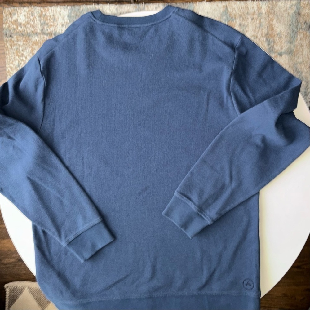 Aether Apparel Men’s Crewneck Sweatshirt Size XL Blue - Picture 8 of 8